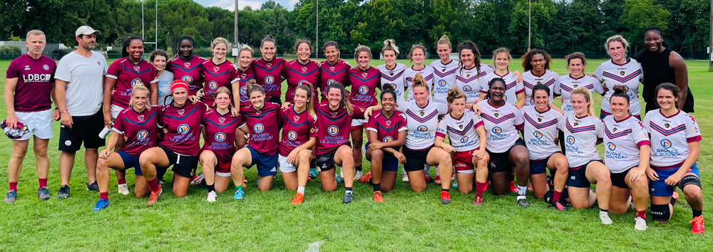 Les lionnes de Bordeaux - equipe feminine rugby gironde